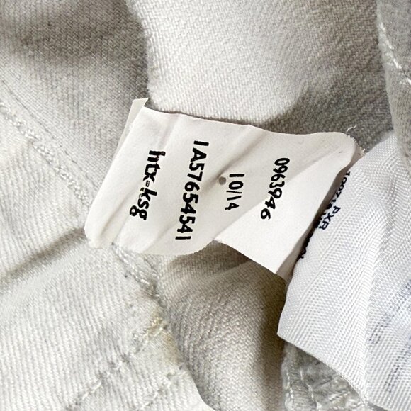 Tommy Hilfiger Jacket Womens Large Denim Stretch Jean Button Up Casual Coat Y2K - Picture 9 of 13